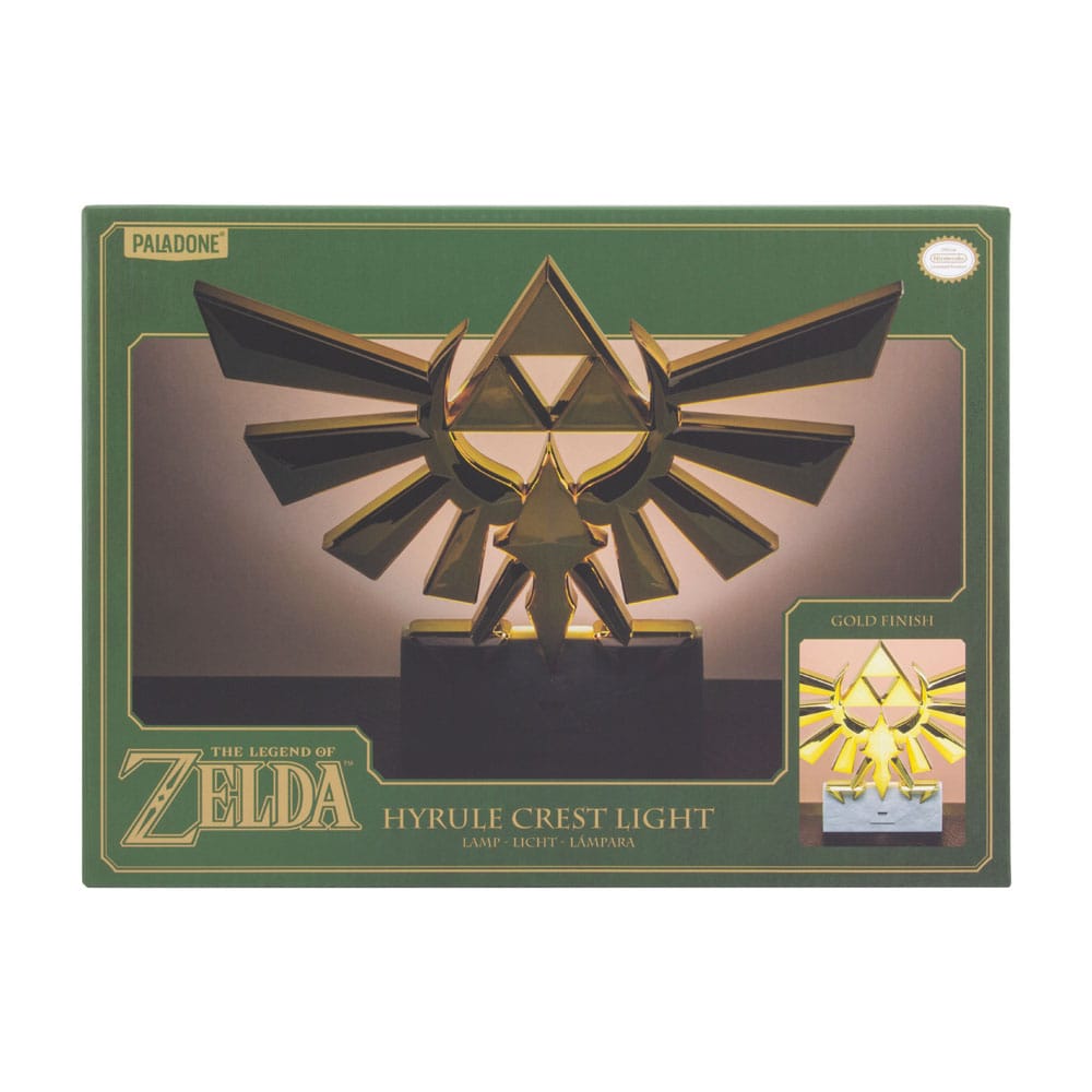 Legend of Zelda Lámpara Hyrule Crest
