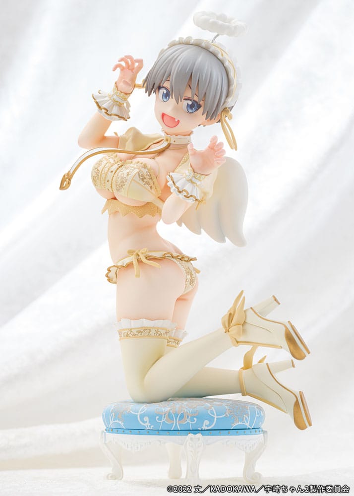 Uzaki-chan Wants to Hang Out! Estatua PVC 1/7 Hana Uzaki Angel Ver. 19 cm - Z POP Toys