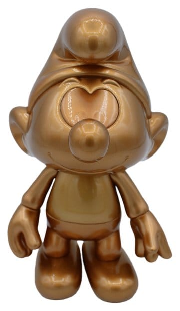 Los Pitufos Figura de Vinilo Pitufo Bronce 19 cm