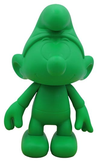 Los Pitufos Figura de Vinilo Pitufo Verde 19 cm