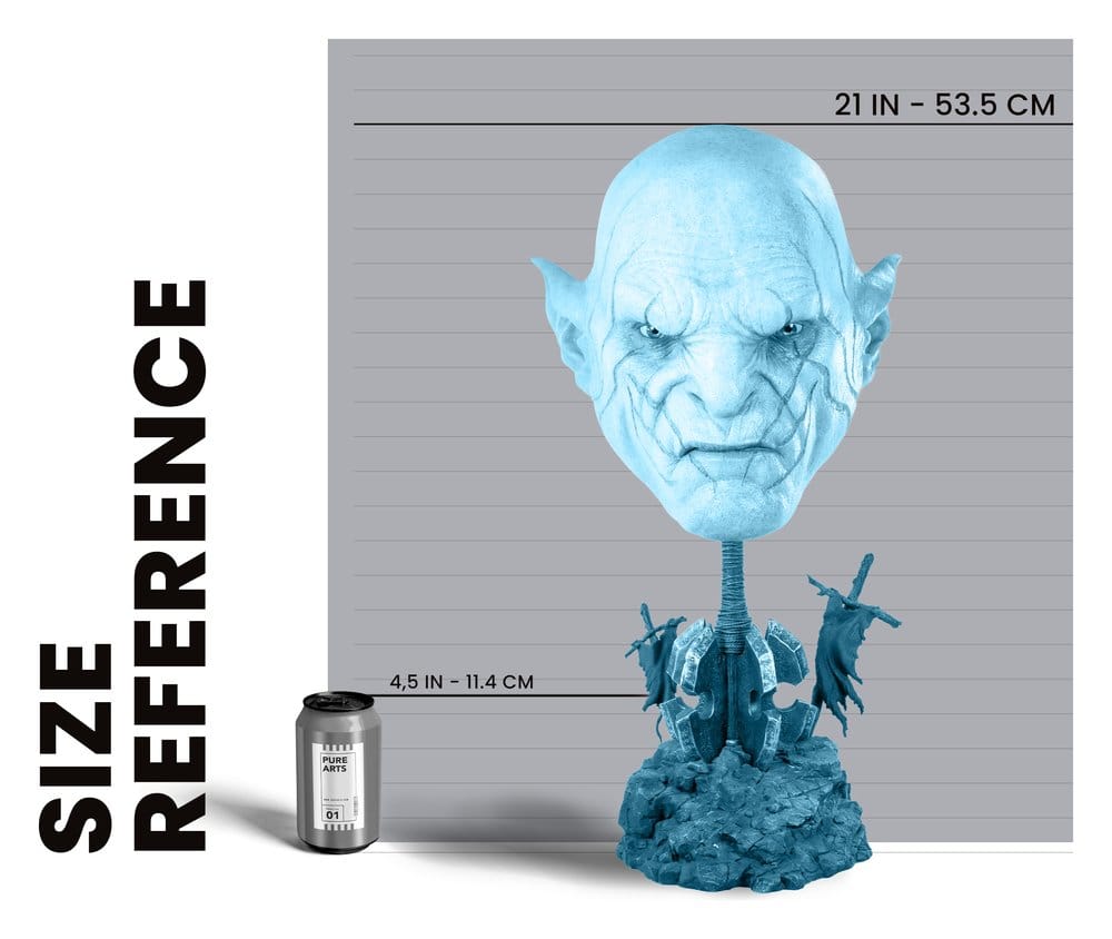 El Señor de los Anillos Réplica 1/1 Art Mask Azog 54 cm