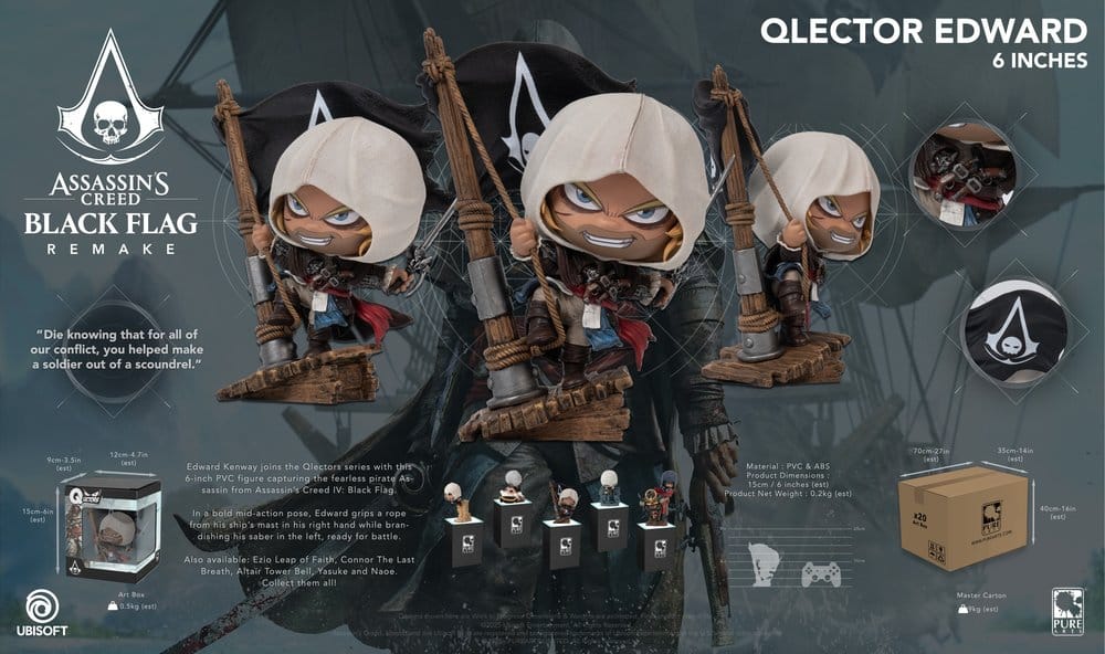 Assassin´s Creed Estatua Qlector Edward 