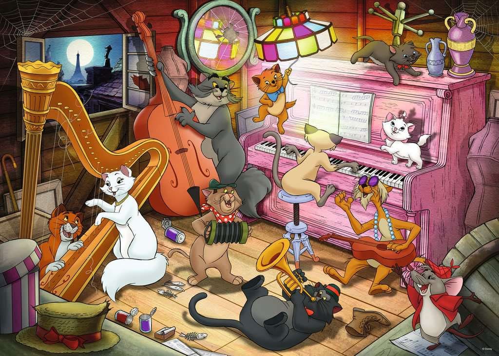 Disney Collector's Edition Puzzle Aristocats (1000 piezas)