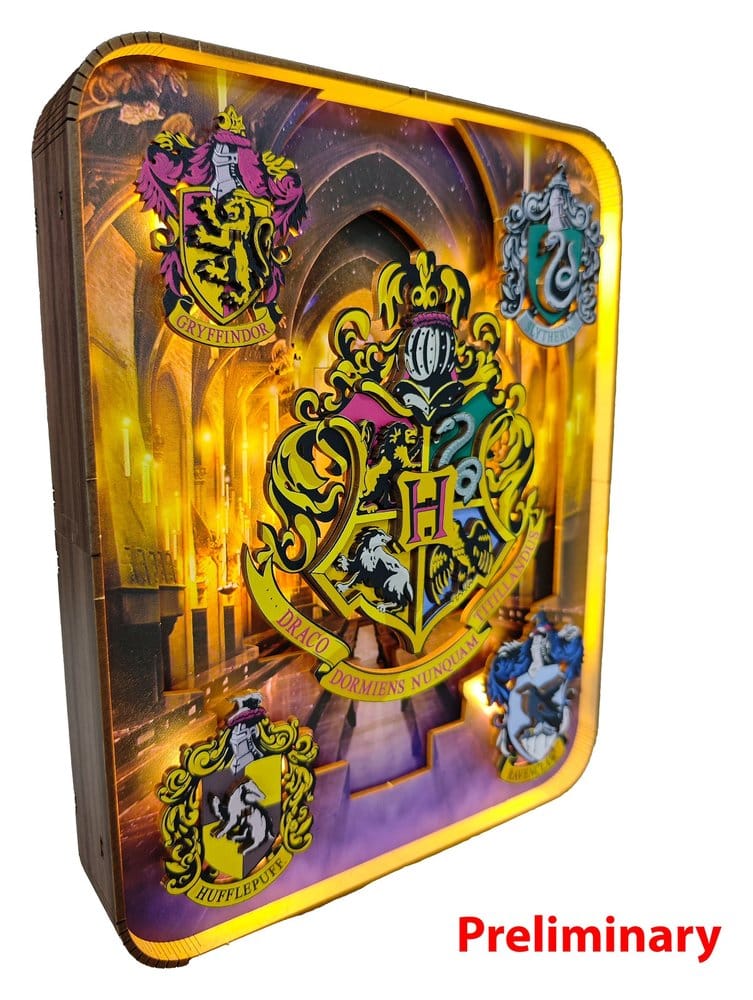 Harry Potter Tiny Adventures Marco de pared Escudo de Hogwarts