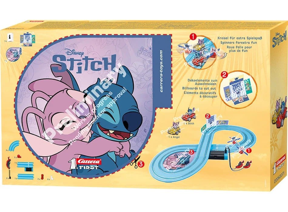 Disney Stitch Carrera First Pista de carreras Disney Stitch 2,4