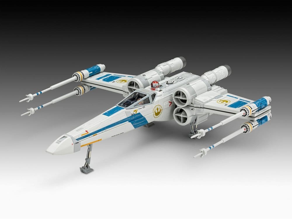 Star Wars The Mandalorian and Grogu Revell Model Set Kit de maquetas 1/57 New Republic X-Wing Fighter 22 cm