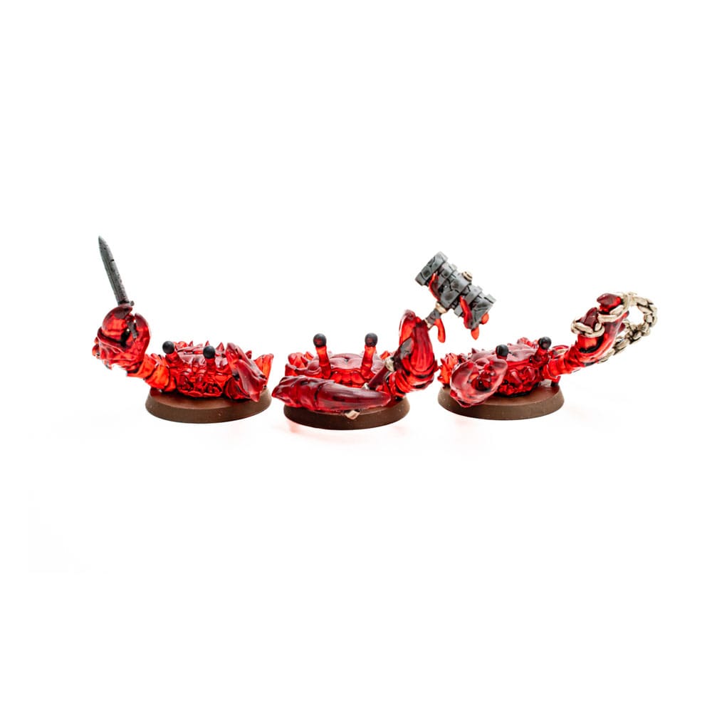 Heroscape expansión del ejército Boiling Tension: Molten Crustaceans & Tanuki Tricksters *Edición Inglés*