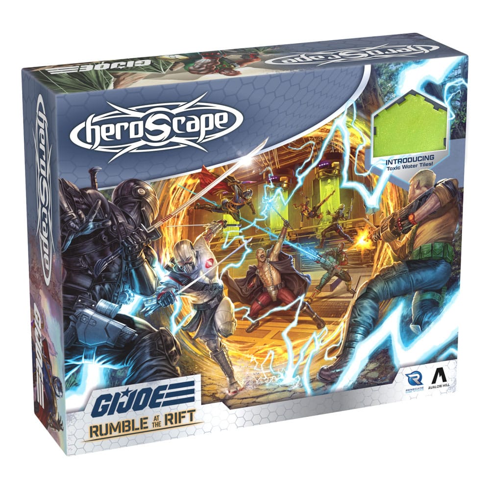 G.I. Joe Heroscape juego de mesa Rumble at the Rift Battle Box *Edición Inglés* - Z POP Toys