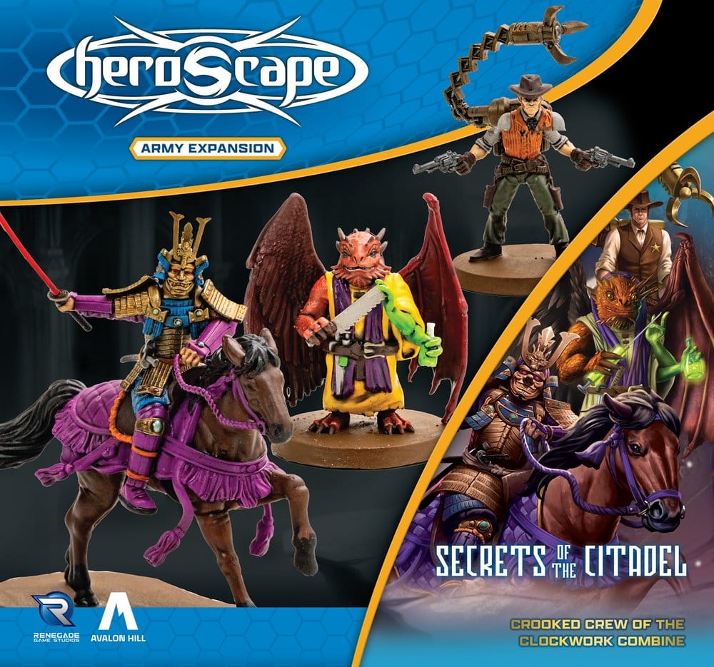 Heroscape Expansión de Ejército Crooked Crew of the Clockwork Combine *Edición Inglés*