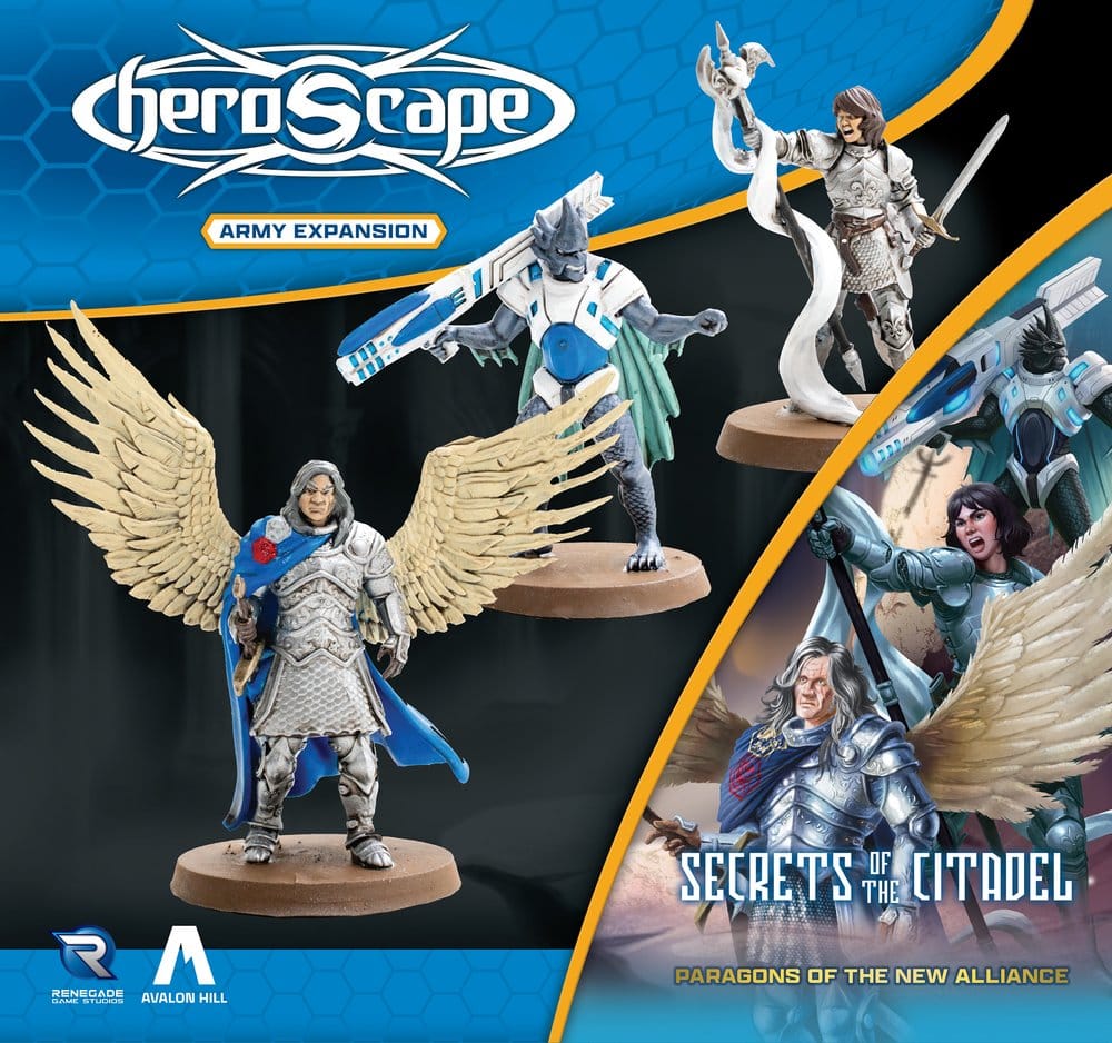 Heroscape Expansión de Ejército Paragons of the New Alliance *Edición Inglés*