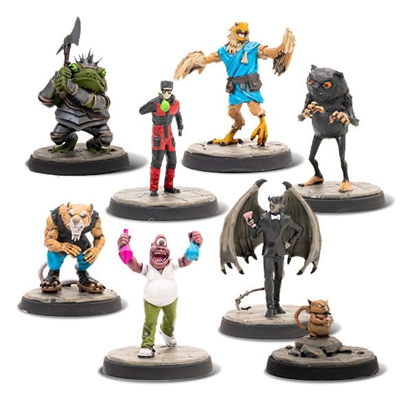 Dungeon Crawler Carl Set de Miniaturas 3 Mobs of Mordecai