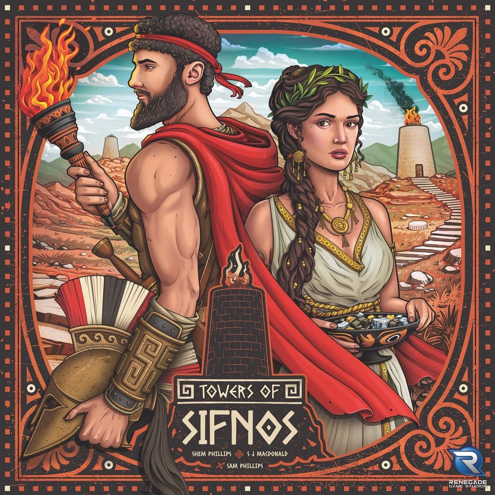 Towers of Sifnos Juego de Mesa *Edición Inglés*