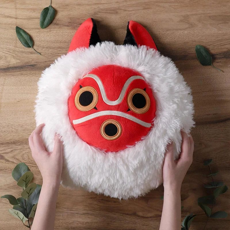 La princesa Mononoke Nakayoshi Figura de peluche San's mask 35 cm