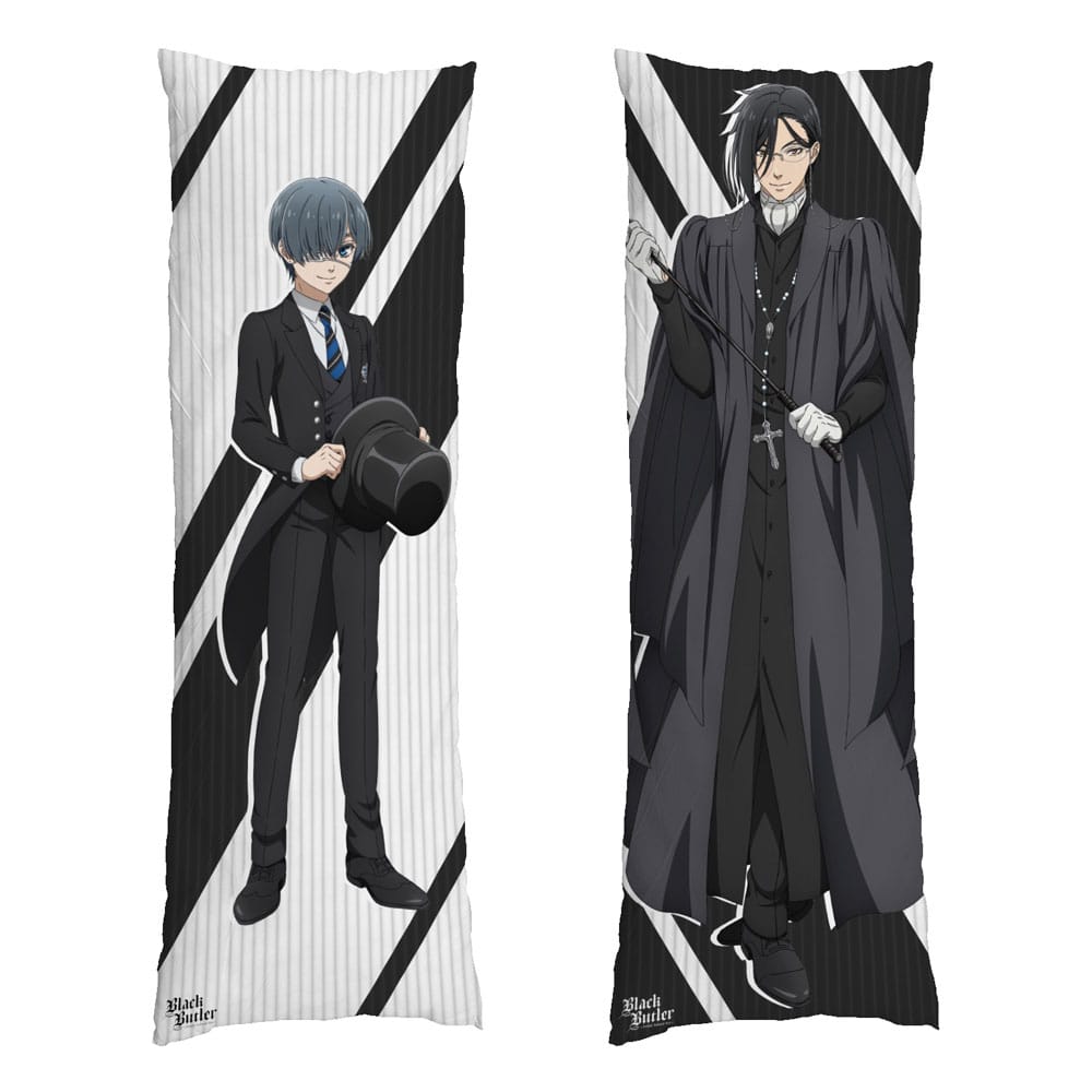 Black Butler Funda de Almohada Dakimakura Sebastian & Ciel 150 x 50 cm - Z POP Toys