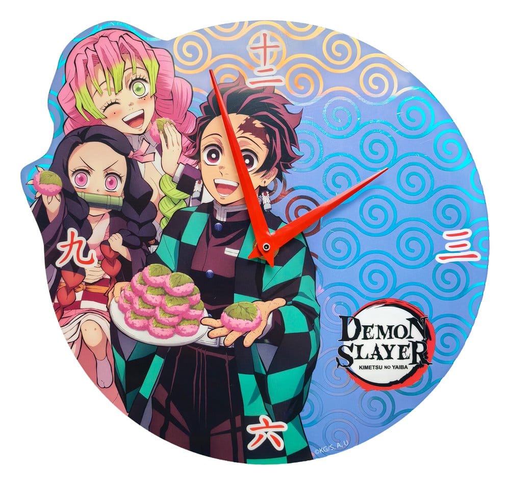Demon Slayer: Kimetsu no Yaiba Reloj de Pared Holographic