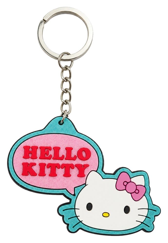 Sanrio Llavero caucho Hello Kitty 5,5 cm