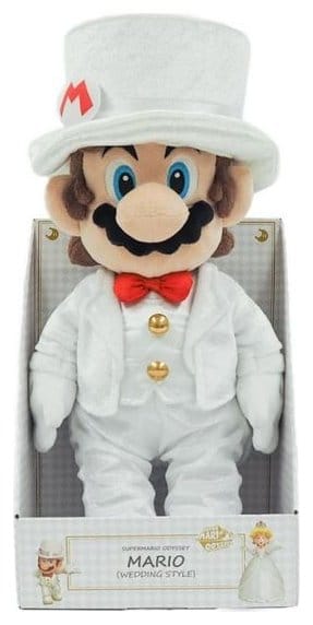 Super Mario Peluche Mario Wedding 39 cm