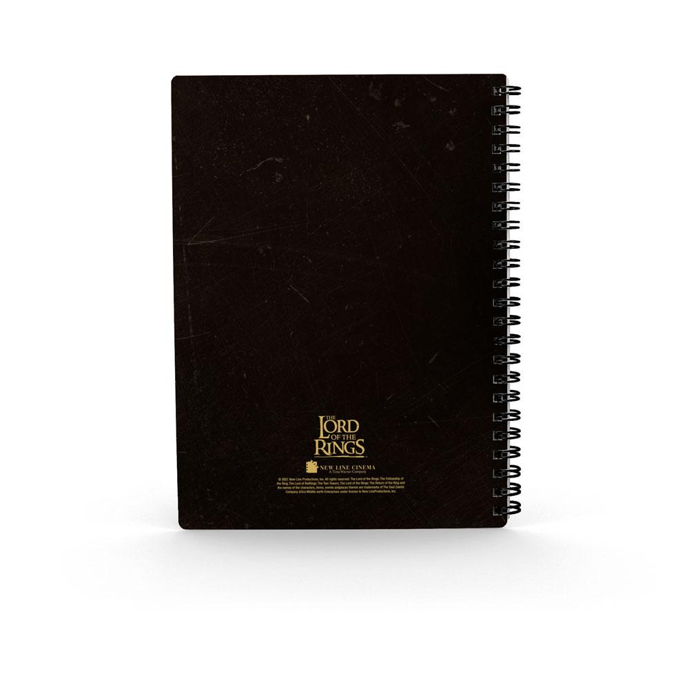 El Señor de los Anillos Libreta Efecto 3D Aragorn