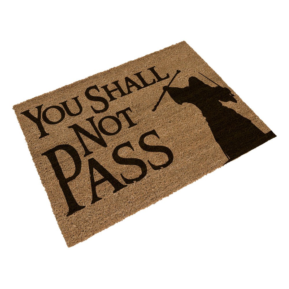 El Señor de los Anillos Felpudo You Shall Not Pass 60 x 40 cm