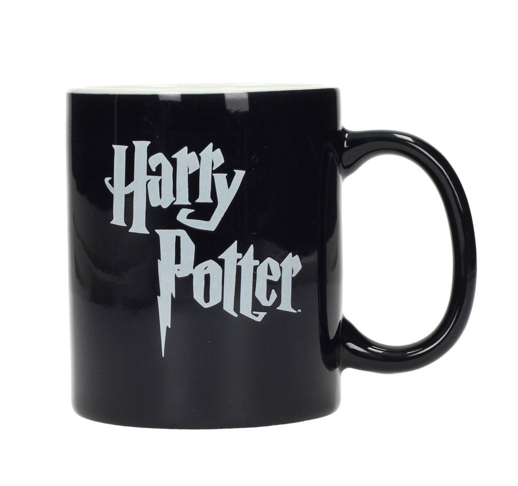 Harry Potter Taza Logo B&W