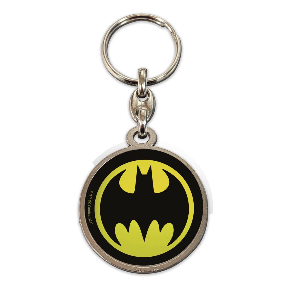 DC Comics Llavero metálico Batman Logo 7 cm