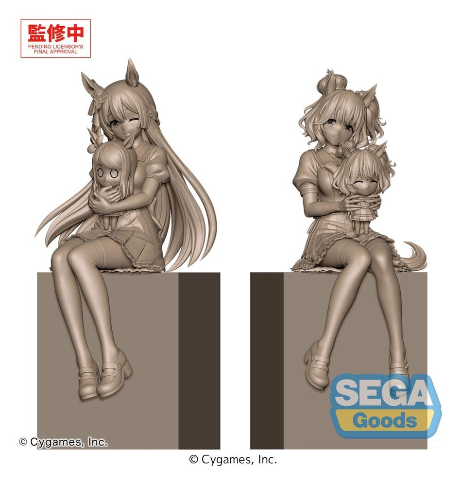 Umamusume: Pretty Derby Estatua PVC XStellar Satono Diamond Sitting Ver. 20 cm