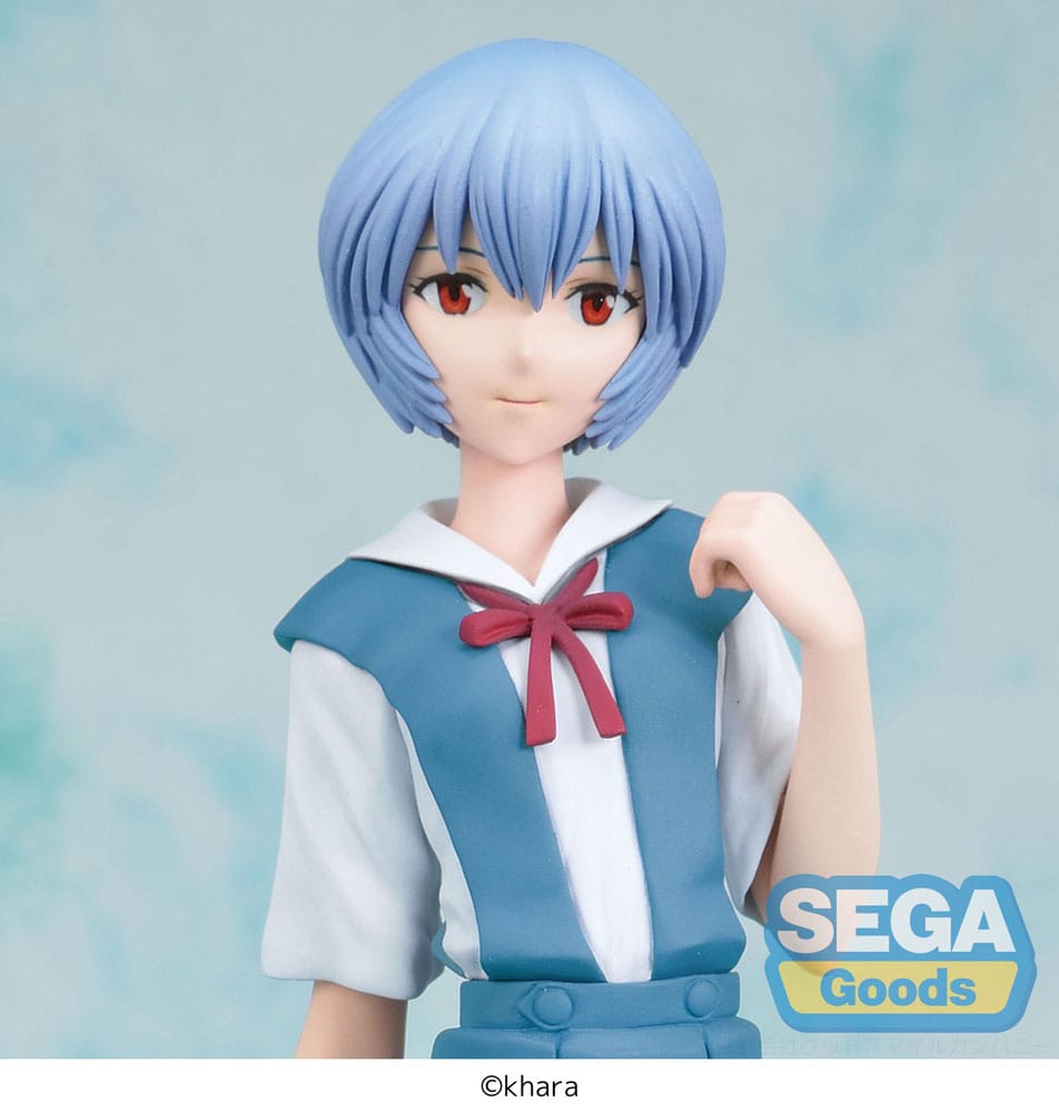 Rebuild of Evangelion Estatua PVC High Premium Rei Uniform Ver. Evangelion: New Theatrical Edition 20 cm - Z POP Toys