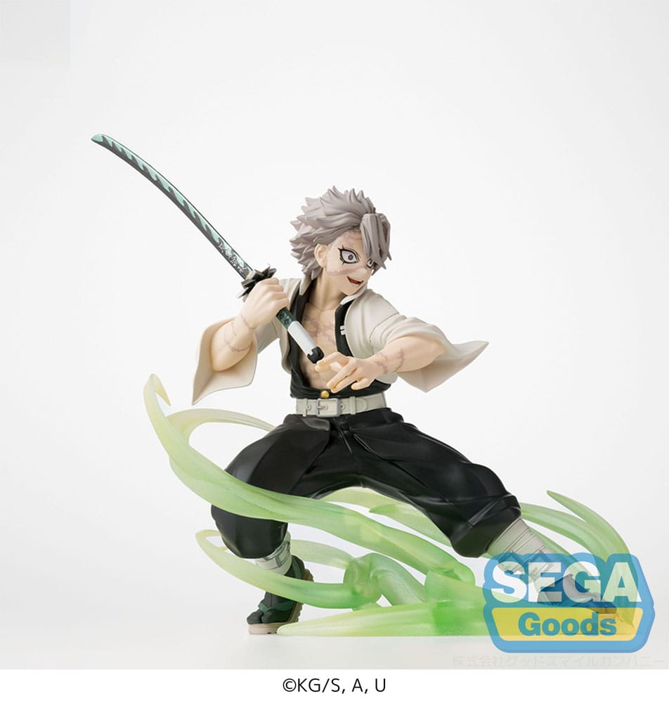 Demon Slayer: Kimetsu no Yaiba Estatua PVC Xross Link Anime Sanemi Shinazugawa Hashira Training Arc 12 cm