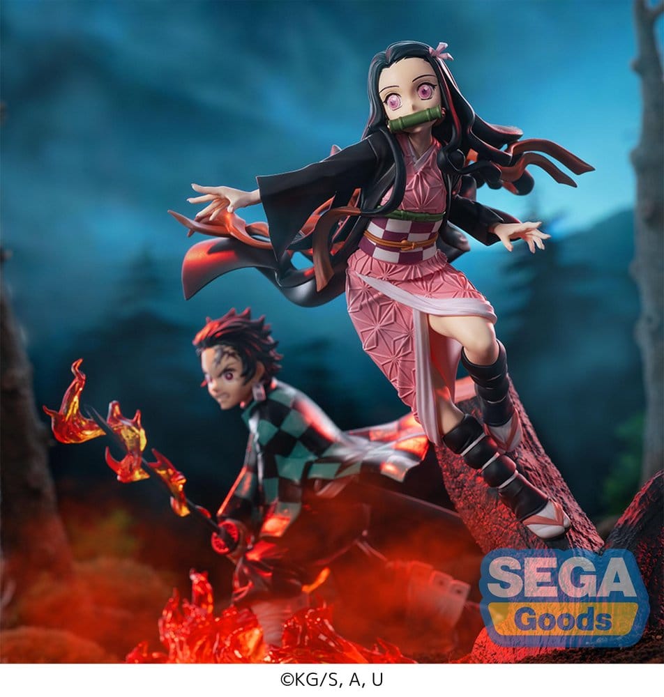 Demon Slayer: Kimetsu no Yaiba Estatua PVC XrossLink Nezuko Kamado 16 cm