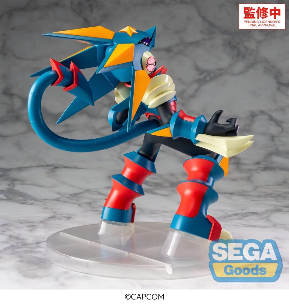 Mega Man Battle Network Figura PVC Luminasta Mega Man Gregar Beast 17 cm