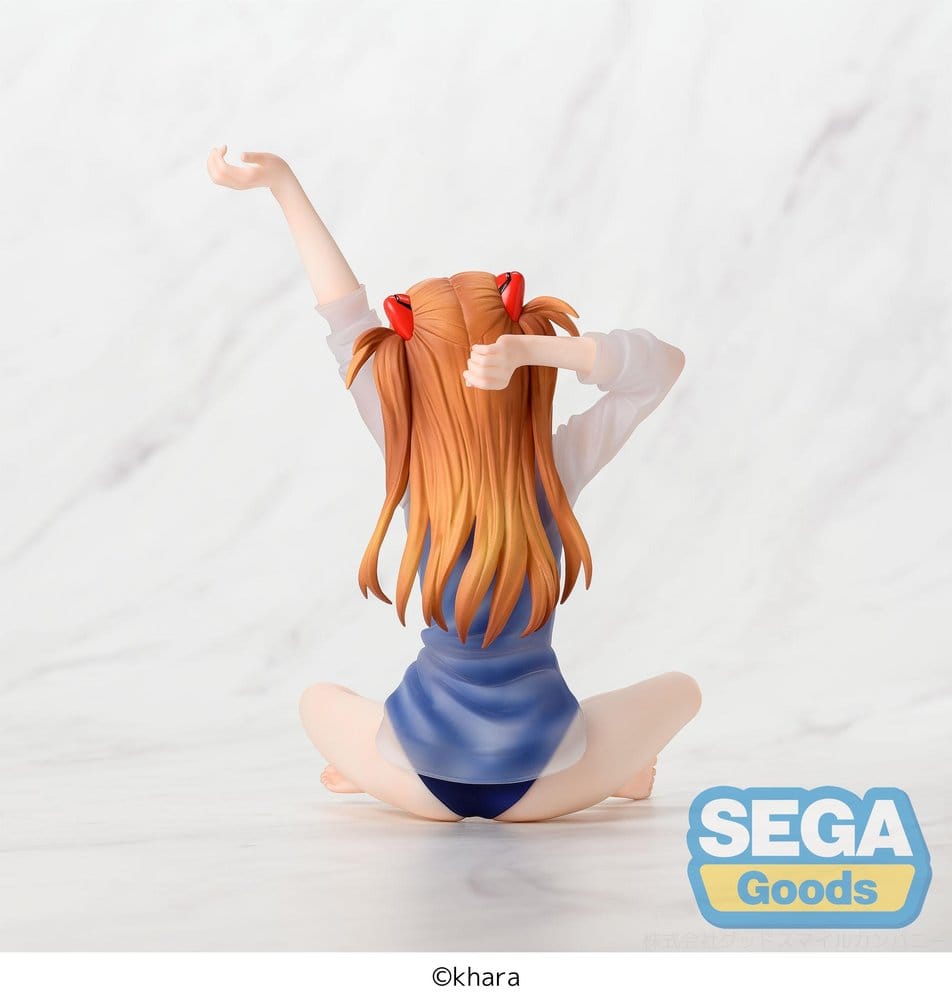Rebuild of Evangelion Yumemirize Figura PVC Asuka Shikinami Langley School Swimsuit Ver. 16 cm