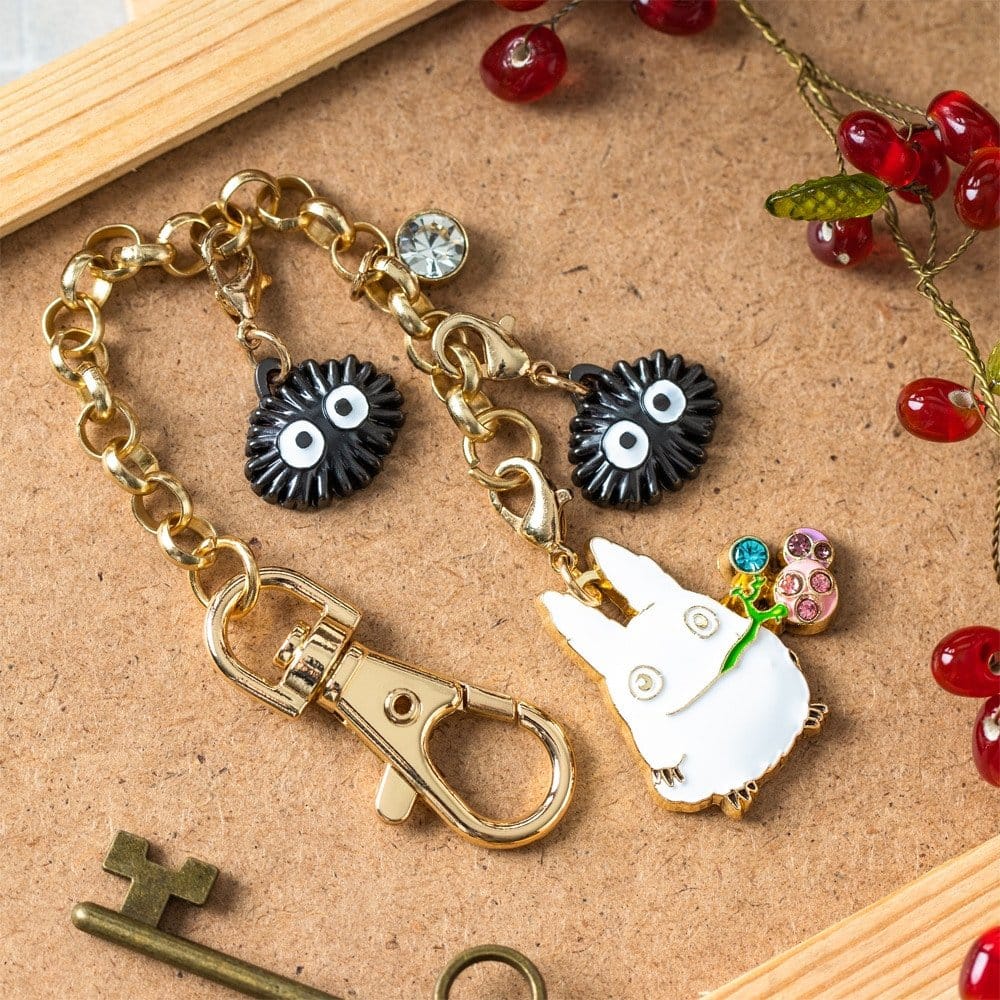 Mi vecino Totoro Llavero Charm Chain Small Totoro & Fruits