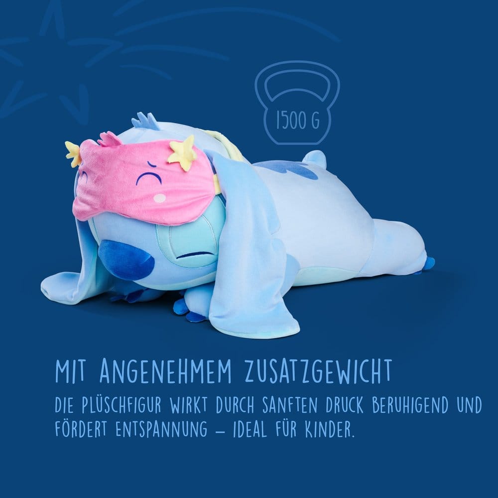 Disney Snuglets Wellbeing Heavy Peluche Stitch 40 cm