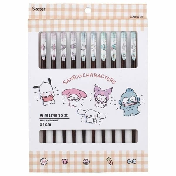 Sanrio Pck de 10 Palillos Characters - Z POP Toys