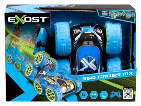 Silverlit Vehículo RC Car 360 Cross MX green/blue