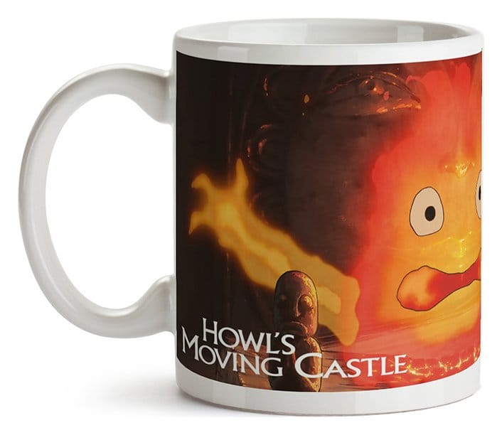 El castillo ambulante Ponyo Taza Calcifer