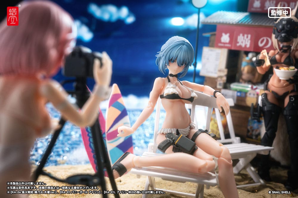 Original Character Figura 1/12 RA-04 Kitsunebi Senki Honoka Swimsuit Ver. 15 cm - Z POP Toys