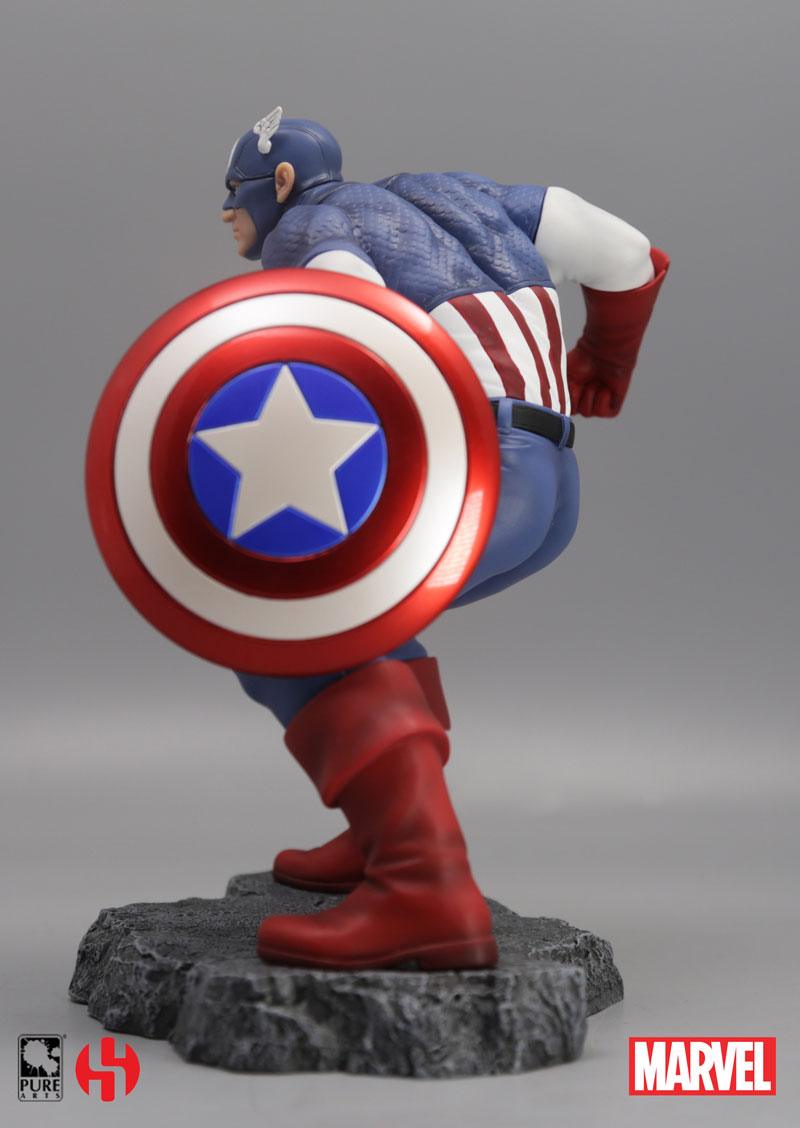 Marvel Comics Civil War Estatua 1/8 Captain America 22 cm
