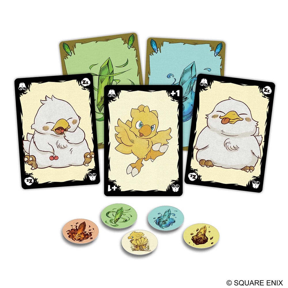 Final Fantasy Juego de cartas Chocobo's Crystal Hunt - Z POP Toys