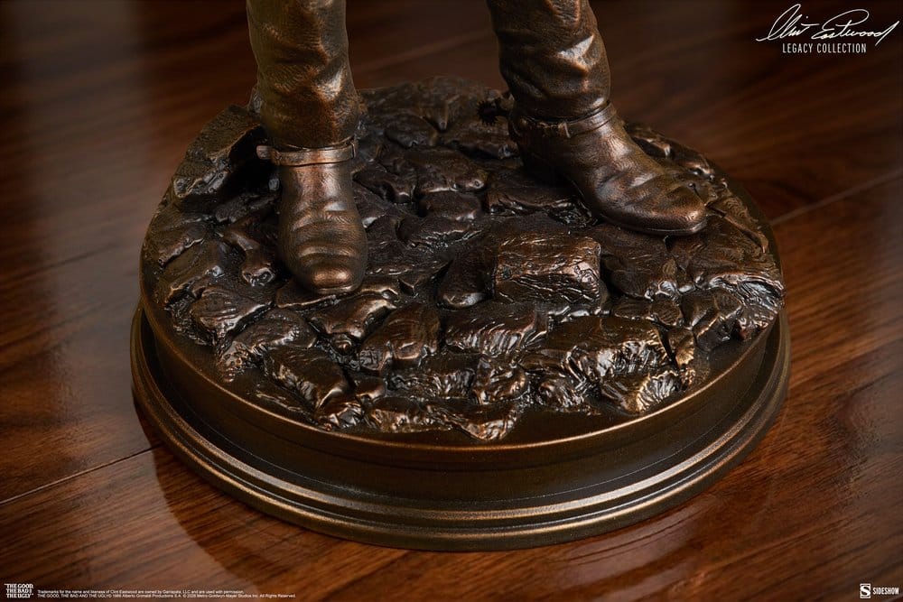 El Bueno, el Feo y el Malo Estatua The Man with No Name (Faux Bronze) 39 cm