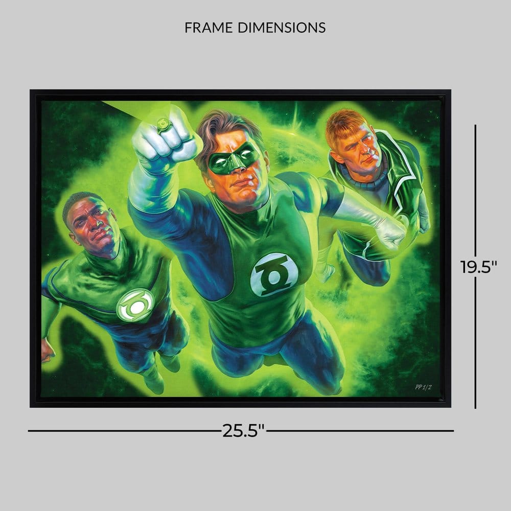 DC Comics Litografia Green Lantern 61 x 41 cm - sin marco