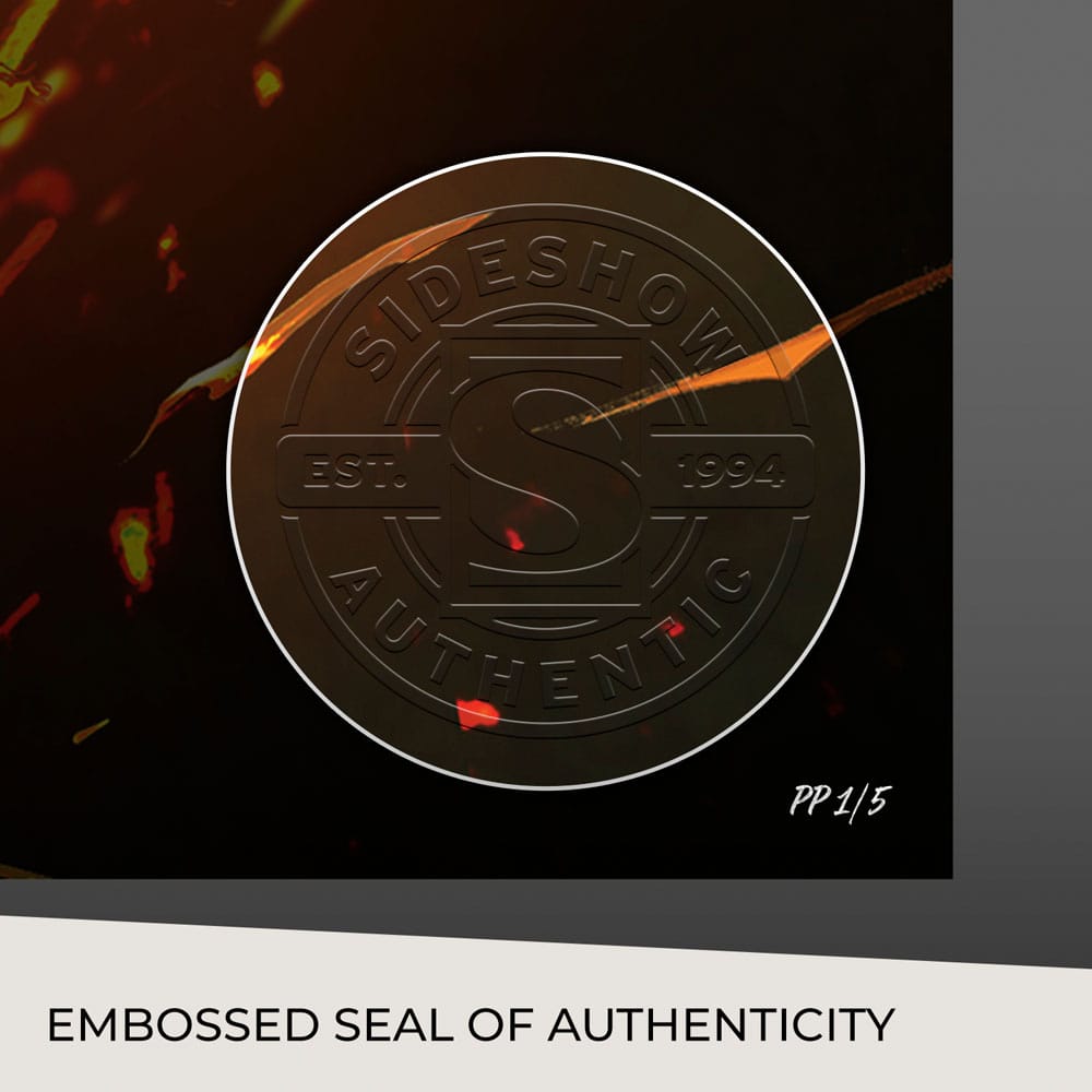 Marvel Litografia Cosmic Ghost Rider 61 x 41 cm - sin marco