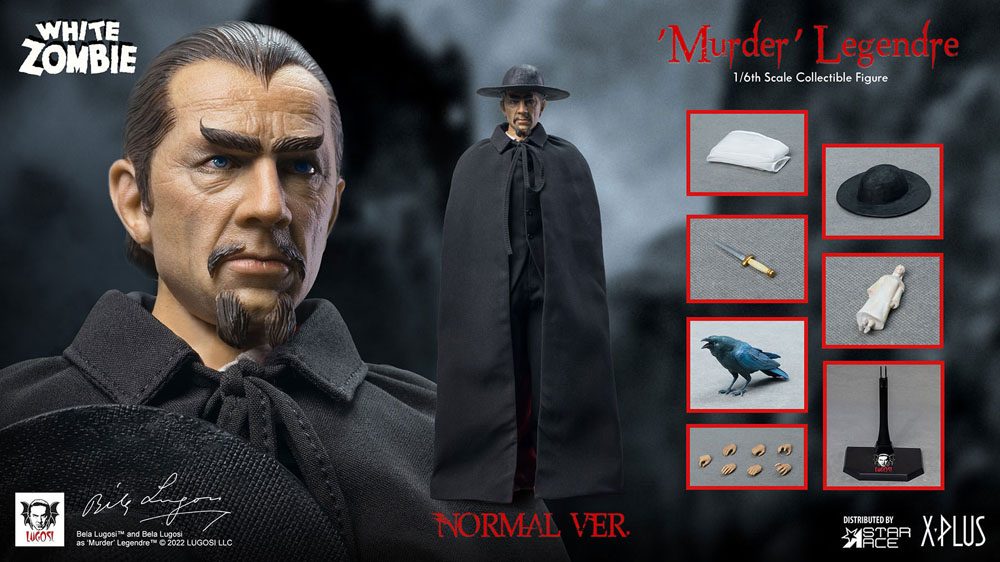 La legión de los hombres sin alma My Favourite Movie Figura 1/6 Murder Legendre (Bela Lugosi) 30 cm