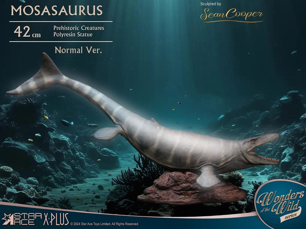 Wonders of the Wild Estatua Mosasaurus (NX) 42 cm