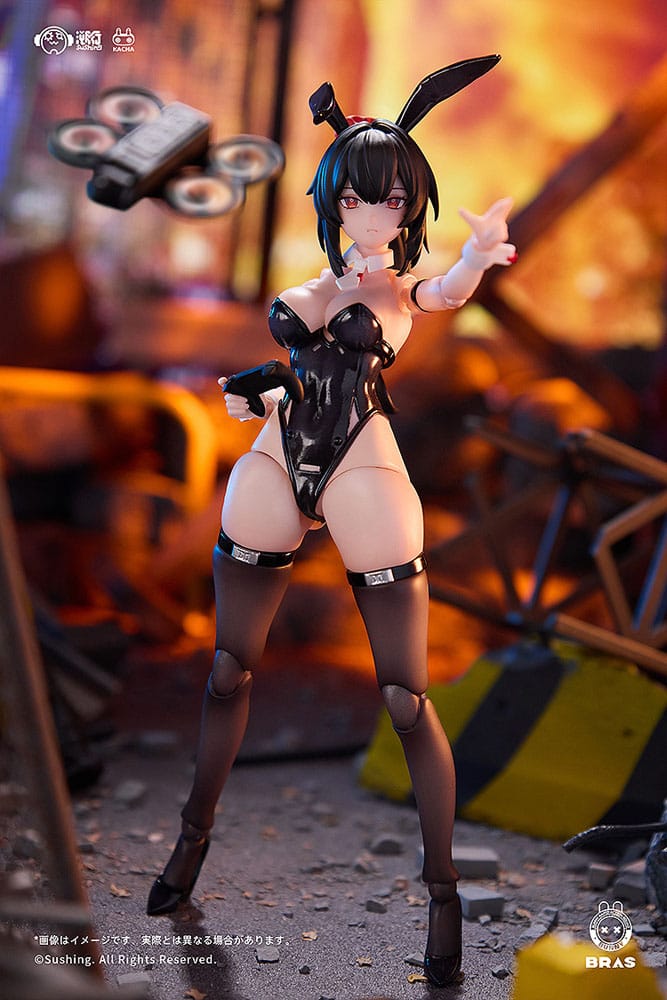 Bunny Rapid Action Squad Figura 1/12 Attacker Runa 16 cm