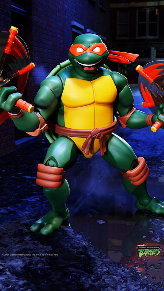 Teenage Mutant Ninja Turtles Figura Ultimates Wave 12 Michelangelo 18 cm