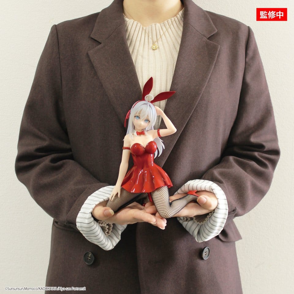Alya Sometimes Hides Her Feelings in Russian Estatua One-Seventh Carat PVC 1/7 Alya Bunny Red Ver. 17 cm