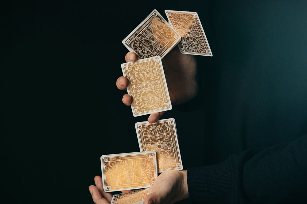 Star Wars Baraja de cartas Gold Version