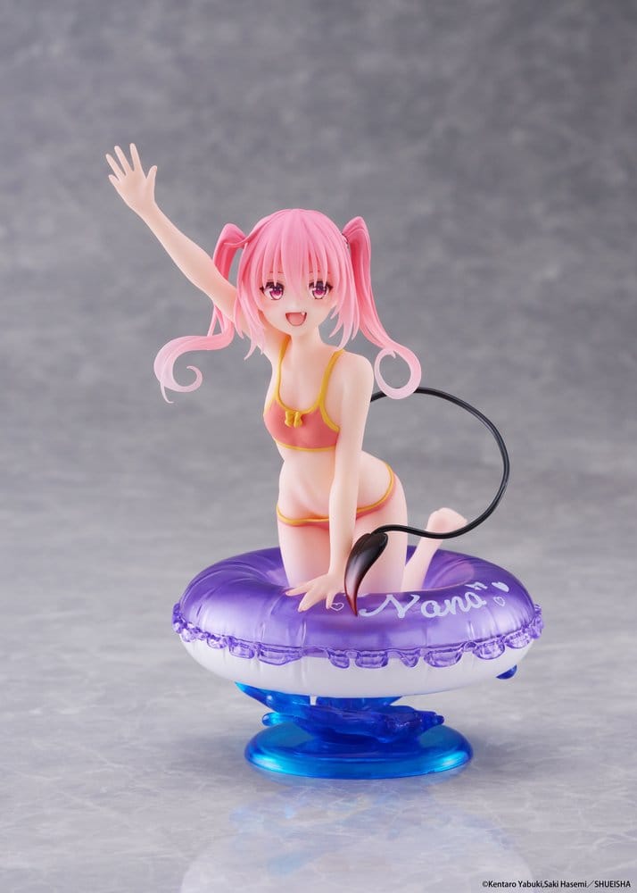 To Love-Ru Darkness Figura PVC Aqua Float Girls Nana 10 cm