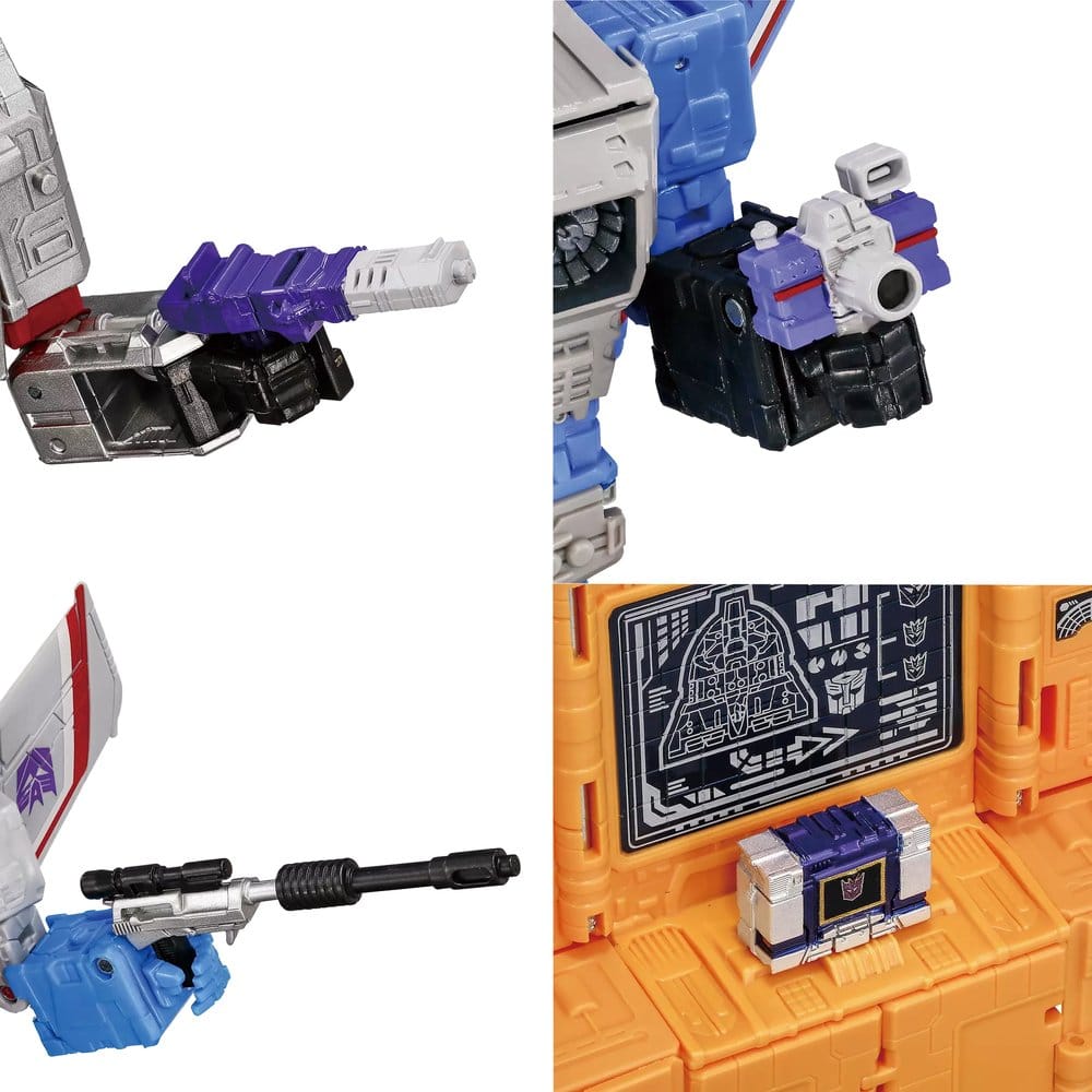 Transformers Dramatic Capture Series Pack de 4 Figuras Decepticons Part 2